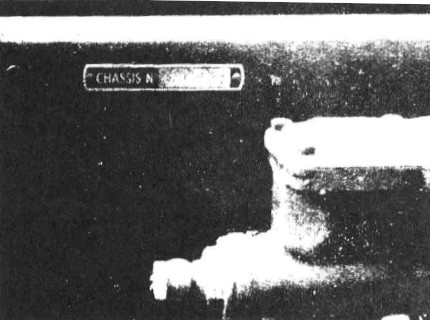Scan of workshop manual showing location of chassis' stamped ID tag